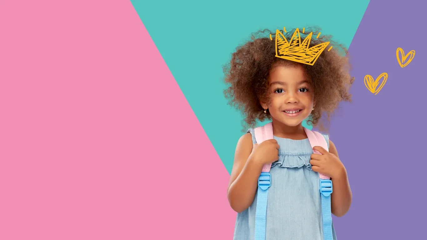 Children exploring cognitive learning materials