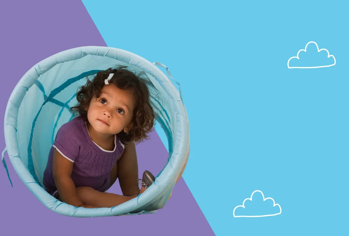 Children learning early mathematics through hands-on play