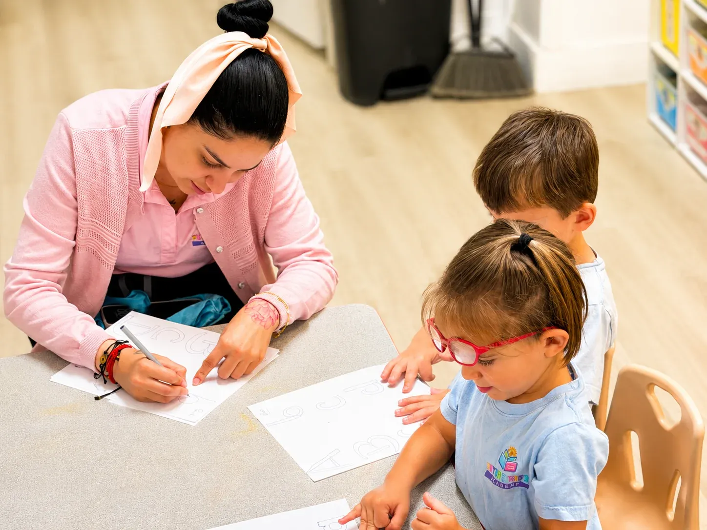 Children building social-emotional skills together